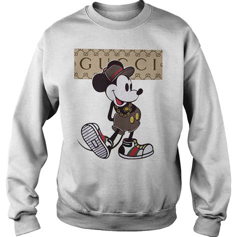 mickey gucci sweatshirt|gucci mini bag mickey mouse.